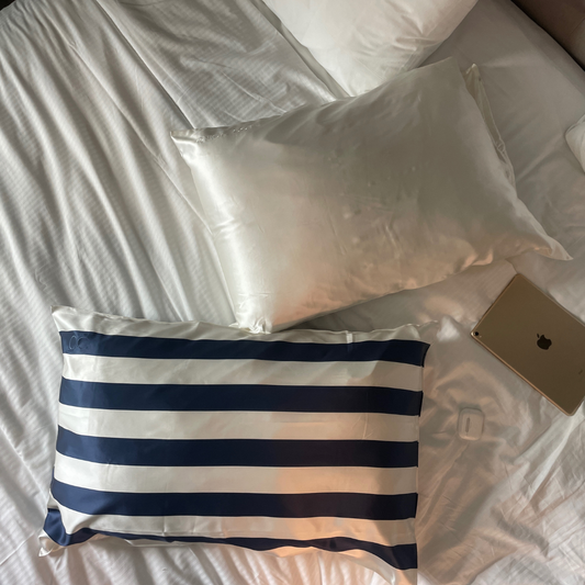 Funda de almohada de seda Onisa Coté para dormir fresco en verano e invierno