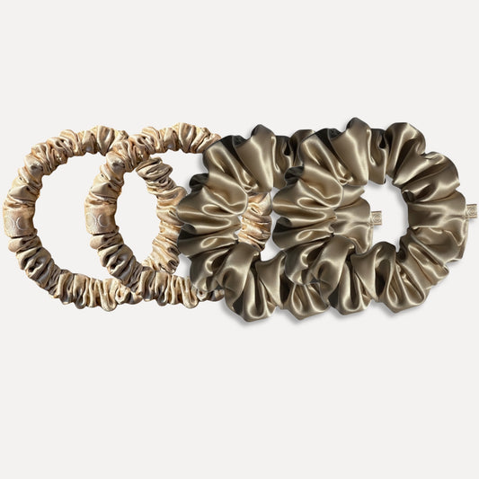 Coletero de Seda champagne pequeño Onisa Coté