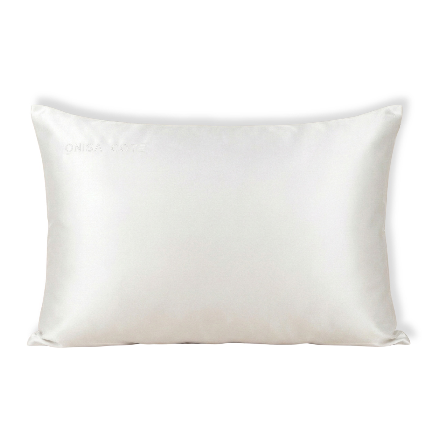 Fundas de Almohada de Seda Blanca Onisa Coté
