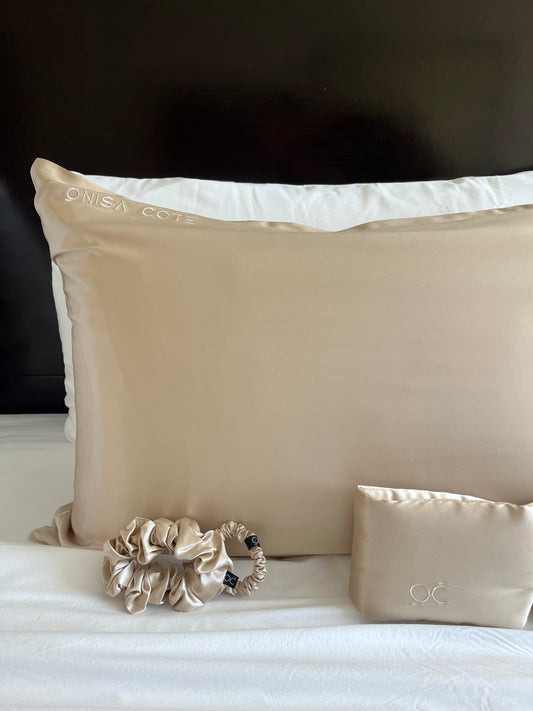 Pack de Seda Dorado Champagne Onisa Coté