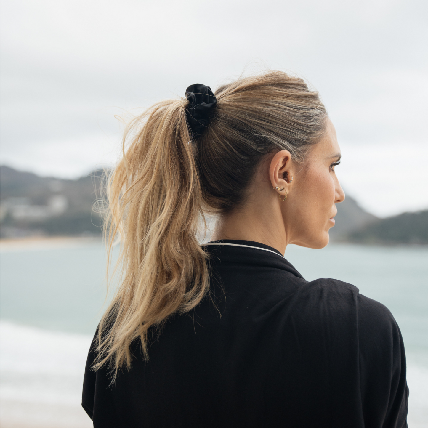 Coleteros de Seda Negro Onisa Coté