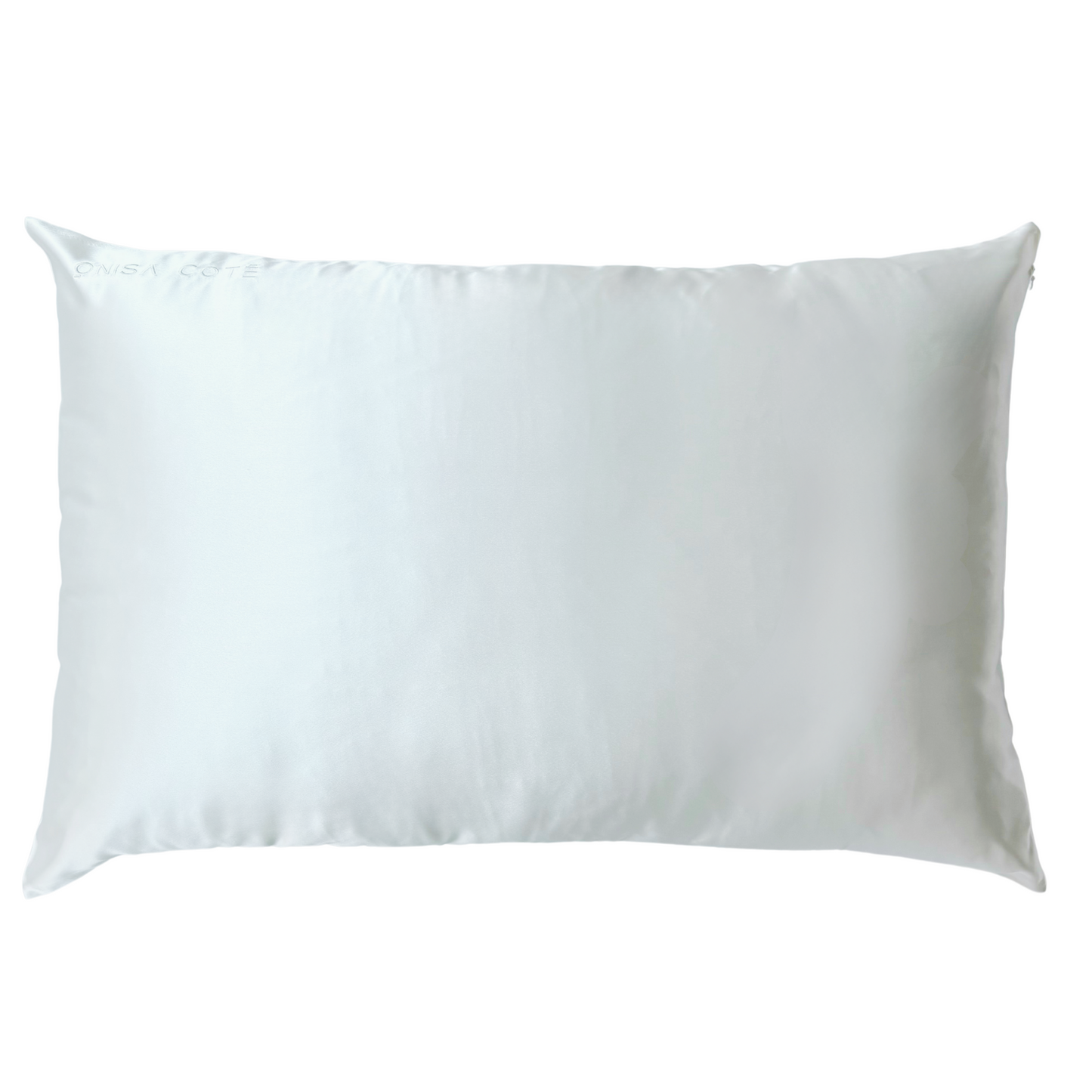 Fundas de Almohada de Seda Blanca Onisa Coté