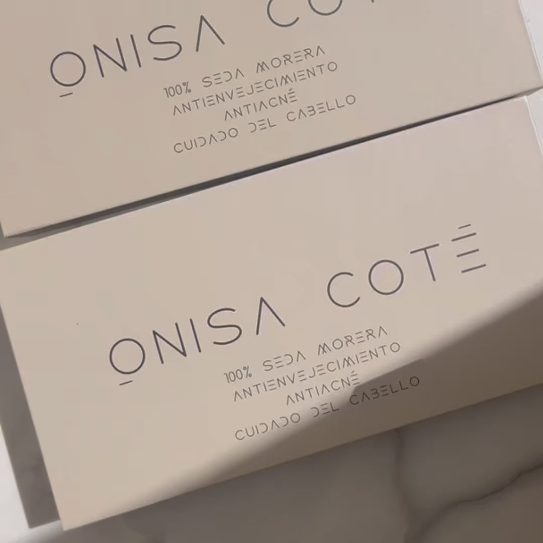 Antifaz de Seda Champagne Onisa Coté