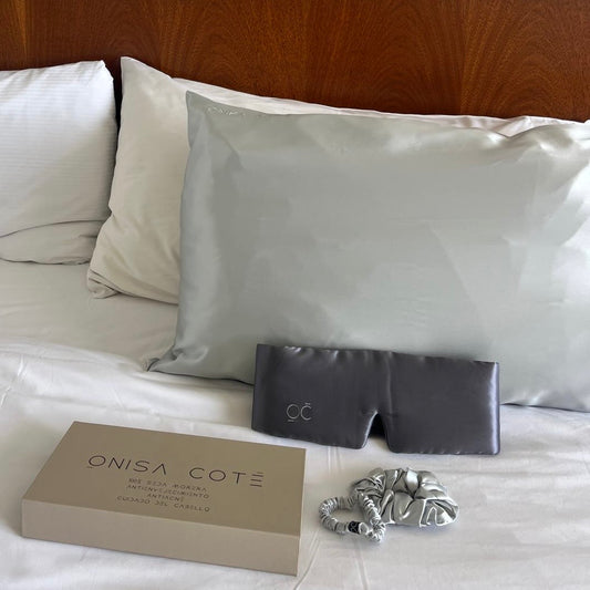 Pack de Seda Gris Plata Onisa Coté
