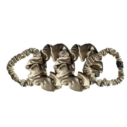 Coletero de Seda champagne pequeño Onisa Coté