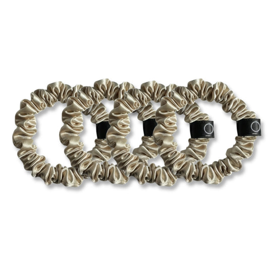 Coletero de Seda champagne pequeño Onisa Coté