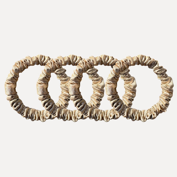 Coletero de Seda champagne pequeño Onisa Coté