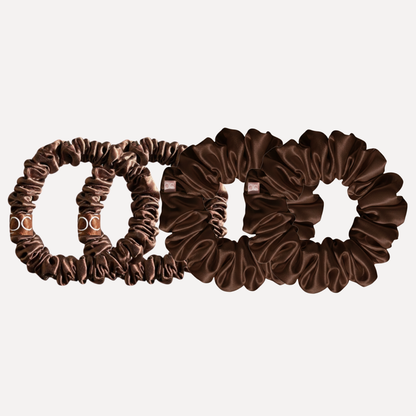 Coletero de Seda marrón Onisa Coté