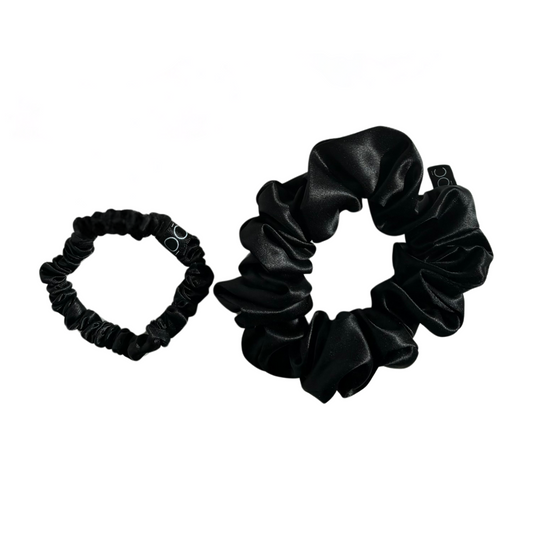 Pack de 2 Coleteros de Seda Negro Onisa Coté