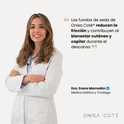 Fundas de Almohada de Seda Dorada Champagne Onisa Coté