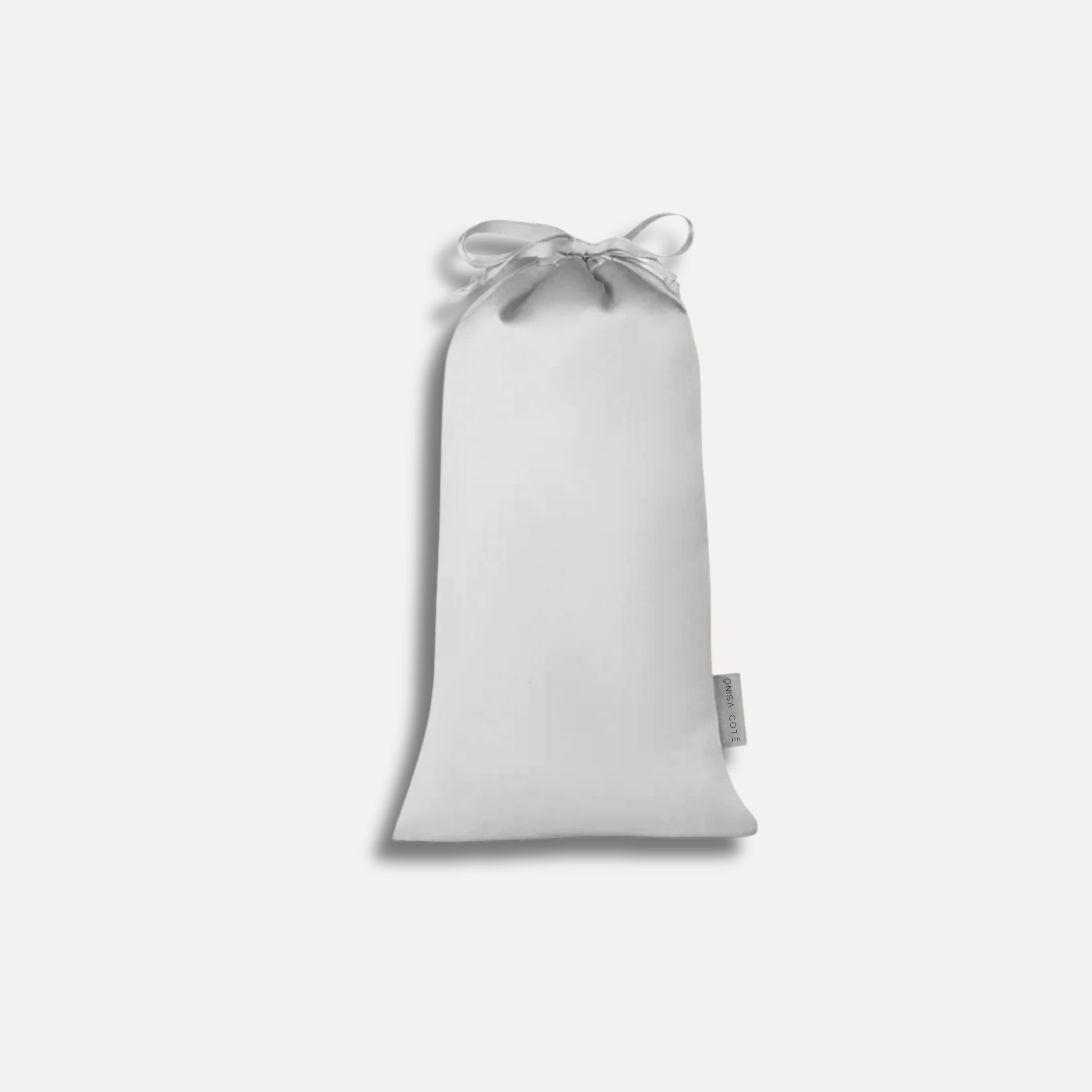 Neceser de seda Plata para viaje