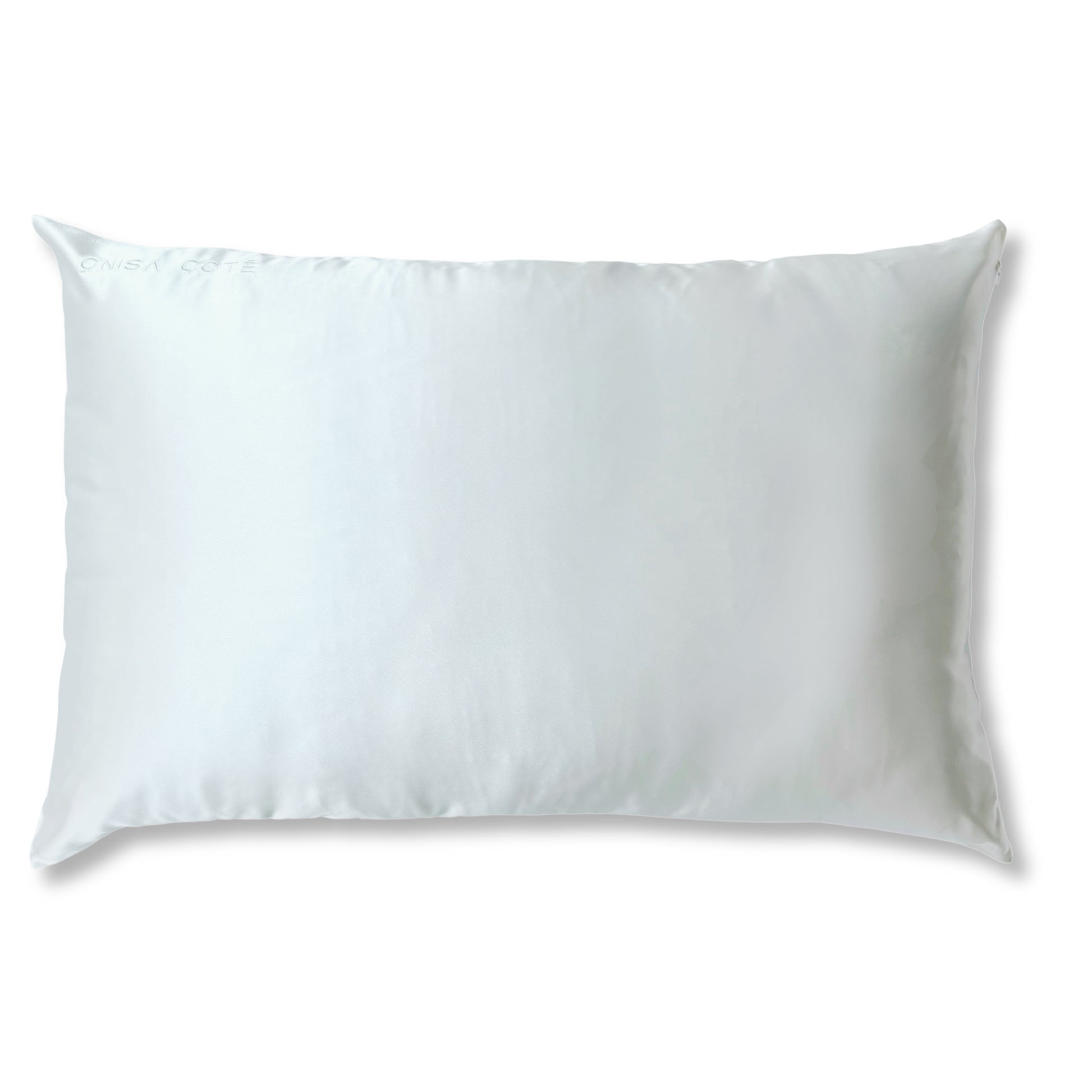 Fundas de Almohada de Seda Blanca Onisa Coté