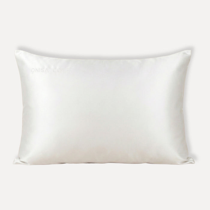 Fundas de Almohada de Seda Blanca Onisa Coté