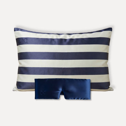 Antifaz de Seda Azul Onisa Coté