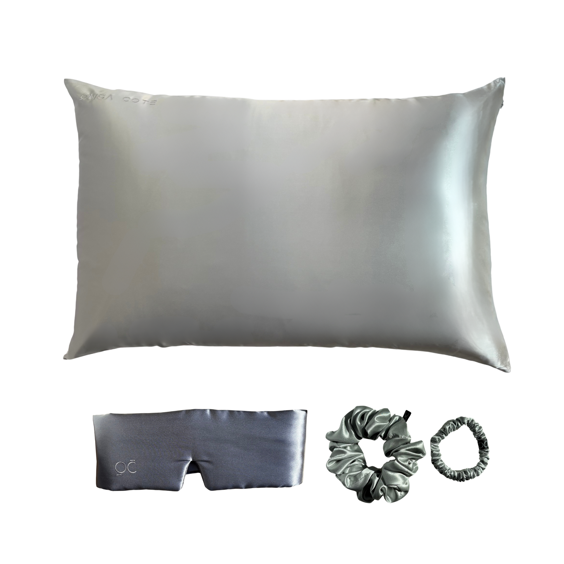 Pack de Seda Gris Plata Onisa Coté