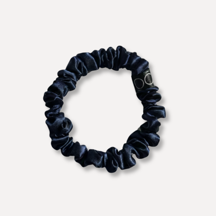 Azul — Scrunchies de Seda Anti-Rotura - Champagne