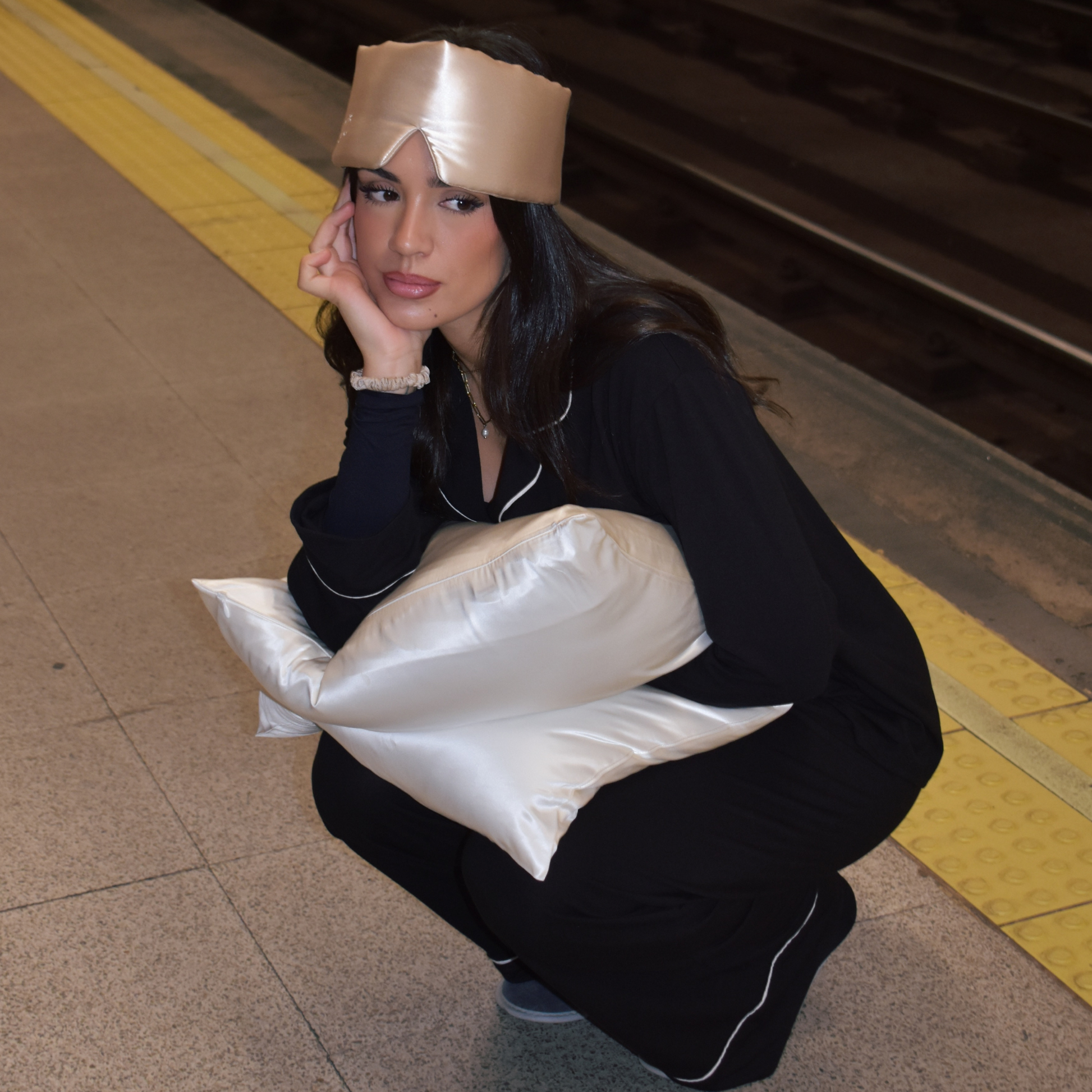 Fundas de Almohada de Seda Blanca Onisa Coté