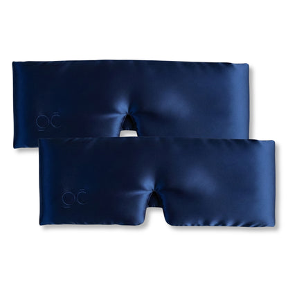 Antifaz de Seda Azul Onisa Coté